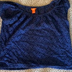 Lace short sleeve top